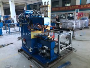 Condenser welder